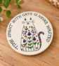 Cat Coaster