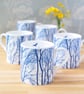 Fine china blue and white branch mug Seconds Sunday - Image 10