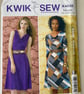 Kwik Sew Dress Pattern K4026. This pattern is new and uncut - Image 1