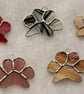 Stained Glass Paw Print