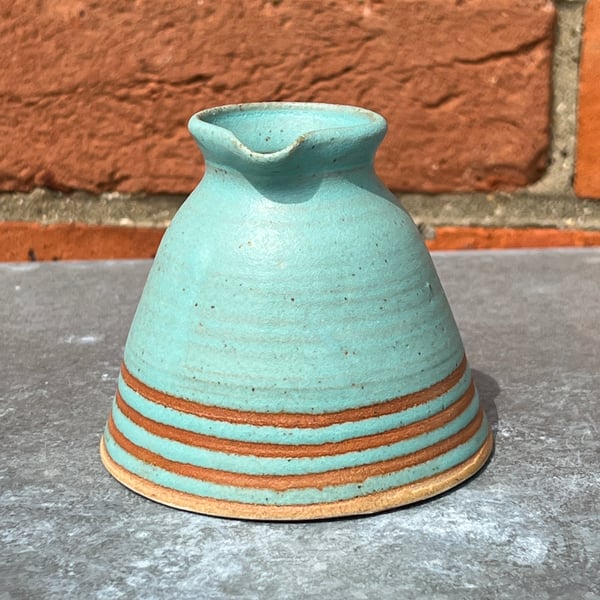 Pretty Posy jug available in blue or green 