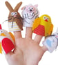 Baby Animal Finger Puppets, Kids Stocking Filler, Kids Easter Gift