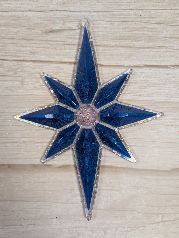 Handmade Star Ornament – Frostbit