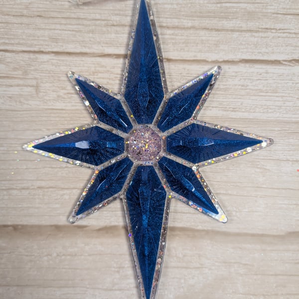 Handmade Star Ornament – Frostbit