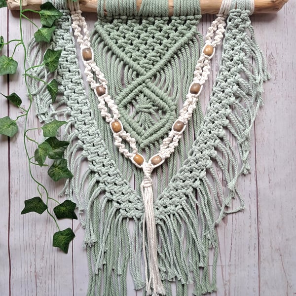 Macrame wall decoration 