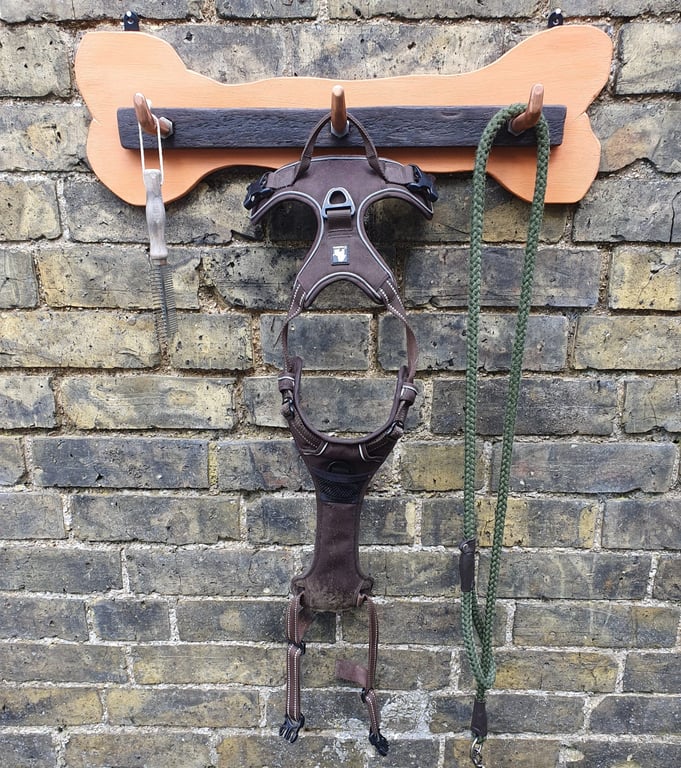 Wooden bone shaped pet peg. Perfect for our fur babies.