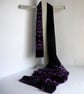 LIMITED EDITION SILK VISCOSE DEVORE VELVET SCARF - Image 3