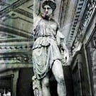 Photography  Fine Art Archival print, La Amazona Statue, Royal Casino Murcia 