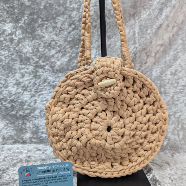Round Croched Crossbody Bag