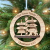 Personalised Family Polar Bear Christmas Ornament