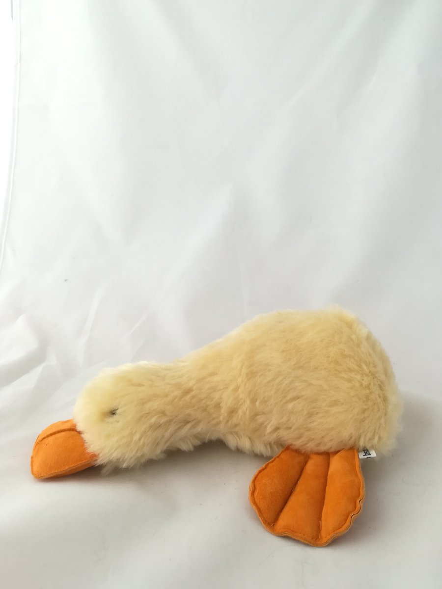 Daffy duck duckling character Steiff mohair poseable 