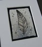 floaty feather - original aceo illustration - Image 4