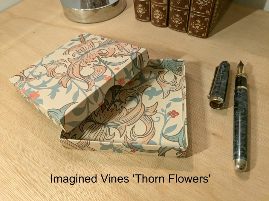 'Imagined Vines'  A set of four ultra-thin gift boxes with separate lids