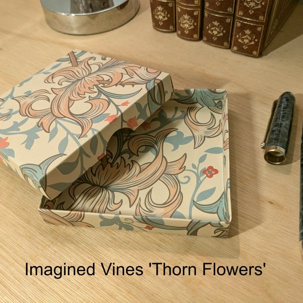 'Imagined Vines'  A set of four ultra-thin gift boxes with separate lids
