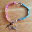 Pregnancy & Baby Loss Awareness Bracelet, Miscarriage & SIDS Memorial 