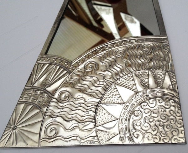 Art Deco sun mirror.