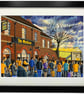 Wolves, Wolverhampton. Framed & Unframed Fine Art Print, Wanderers Football Gift - Image 1