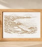Laser engraved Minack Theatre Cornwall - Image 1