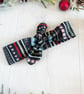 Dog Necktie - Christmas Stripes - 5 Sizes Easy Tie On - Image 1