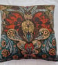 Handmade scatter cushion cover vintage "Iliad" Sanderson fabric