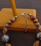 Handmade bracelet made using pre-loved beads. - Image 5