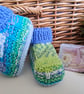 Baby Boy's Hand Knitted Booties 3-6 months size  - Image 2