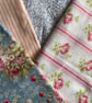 Mini (dresser) bunting in shades of pink and blue - Image 7
