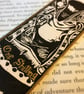GurdyBird Shilling Linocut Linoprint Bookmark - Steampunk - Pirate  - Image 2