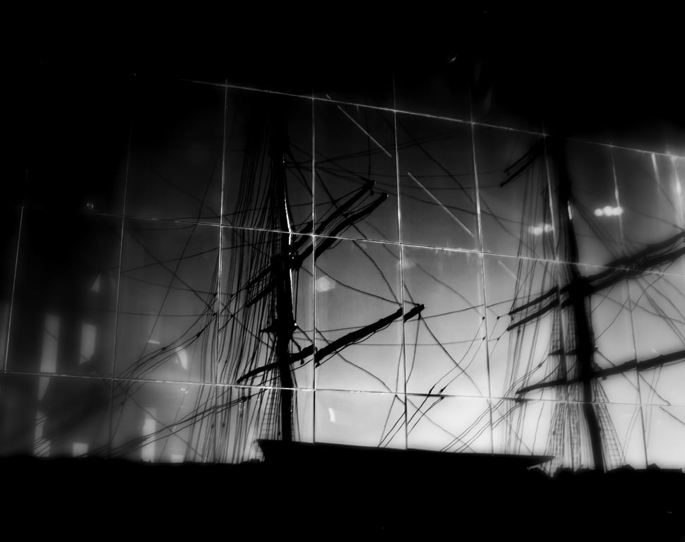 Reflections of Glasgow, Fine Art print.