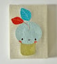 Autumn Findling! Original Punch Needle Art, Original Textile Art - Image 1