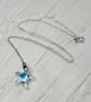 Necklace Sterling Silver Chain Starfish Pedant – Aurora Borealis