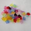 100 x 10mm Colour Mix Lucite Flower Beads