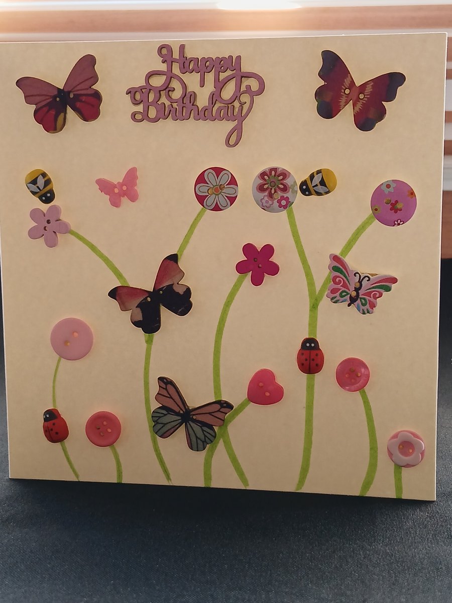 Handmade birthday card 