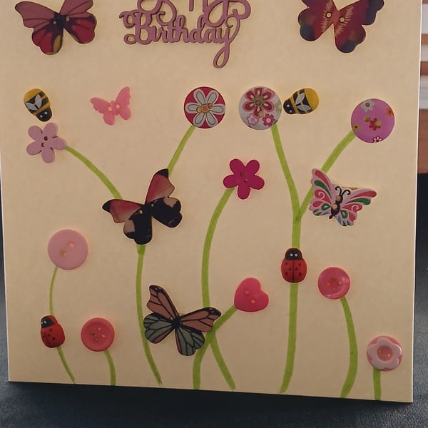 Handmade birthday card 