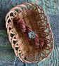 Hand spun art yarn - pure wool