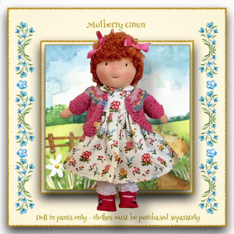 Doll - Milly Mason -  a handcrafted doll