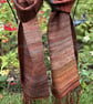 Terracotta Stripe Scarf - Image 2