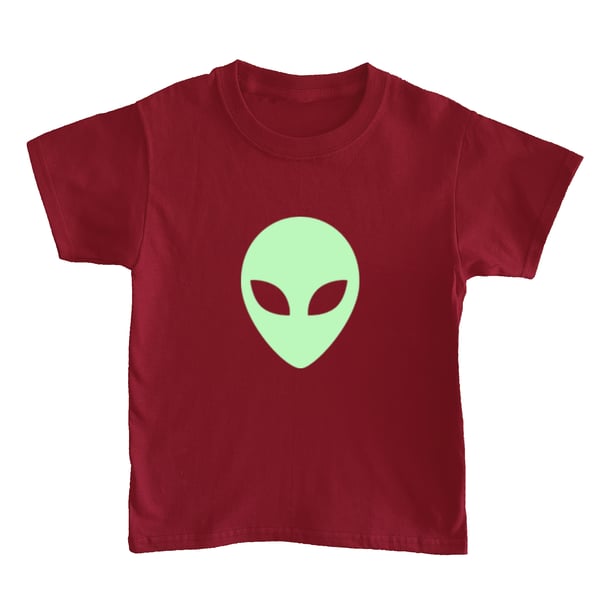 GLOW IN THE DARK  ALIEN