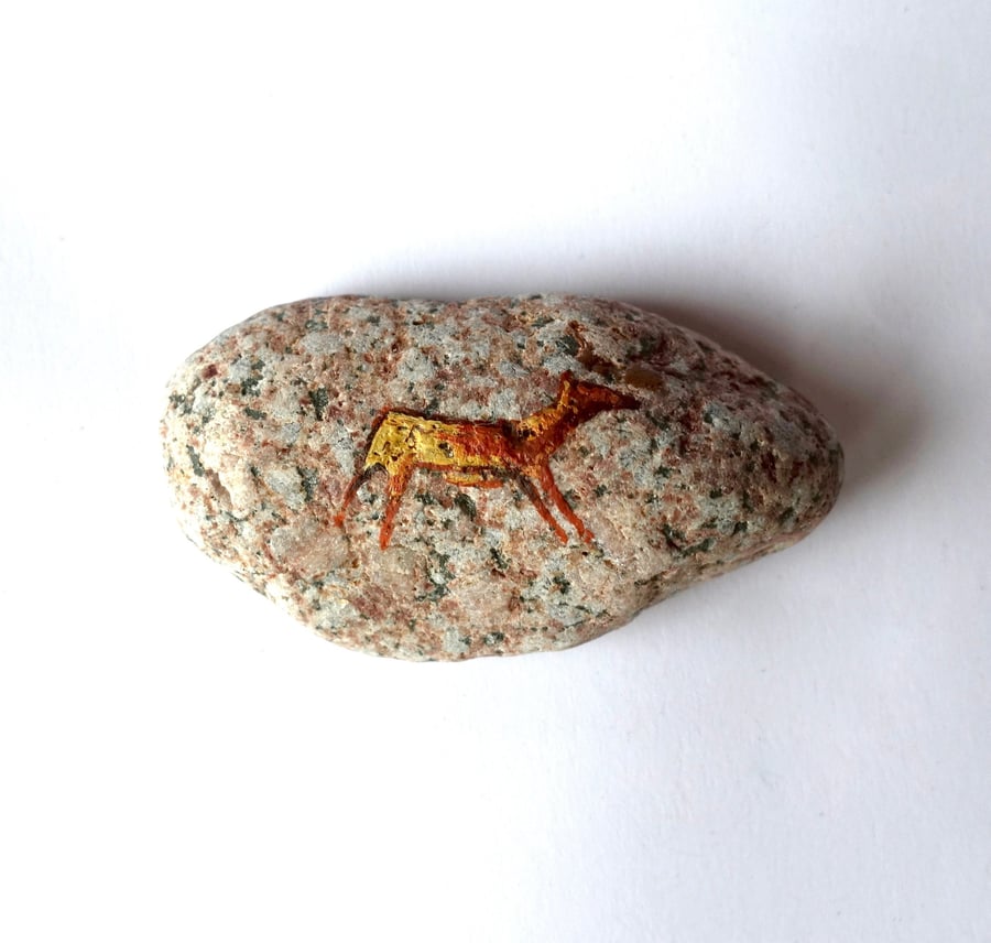 Cave Stones - Prehistoric Deer Stag from Lascaux - MADE TO ORDER