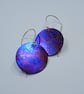 Coloured Titanium Flat Disc Earrings - UK Free Post - Image 4