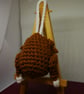 Crochet Christmas turkey decoration. - Image 1