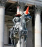 Duke, Horse, Cones, Glasgow mounted print FREE DELIVERY - Image 5