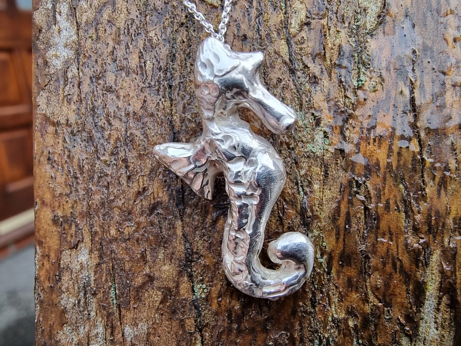 Sterling silver Seahorse 