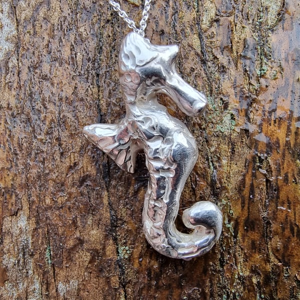Sterling silver Seahorse 
