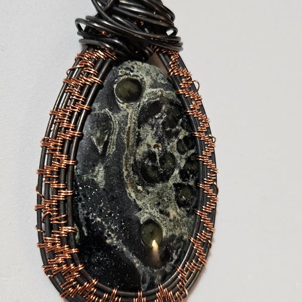 Deep Universe Kambaba Jasper Pendant