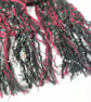 Handwoven Textured Scarf, Loosely Woven, Long Scarf with Fringe 170C - Image 6