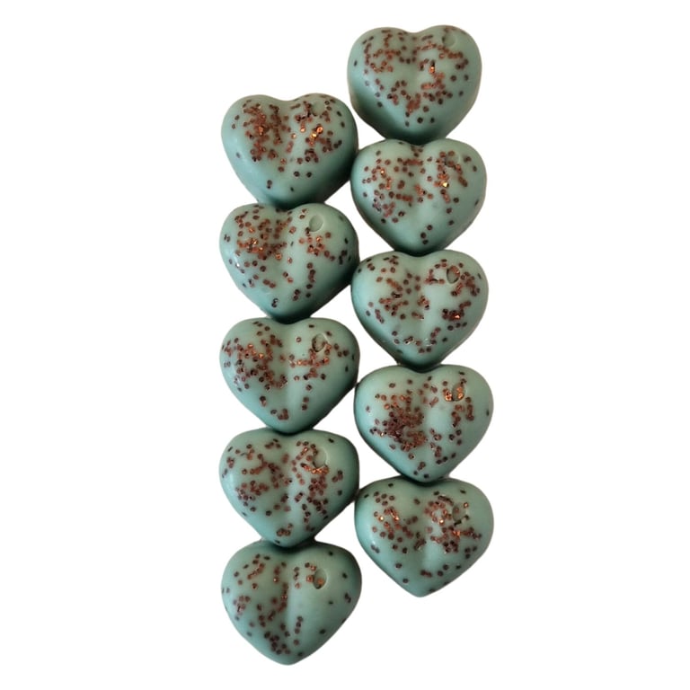 Christmas Fragrance Soy Wax Melt Hearts 10 Pack Christmas Tree Scent Gift