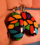 Oval Terrazzo Drop Earrings - Image 4