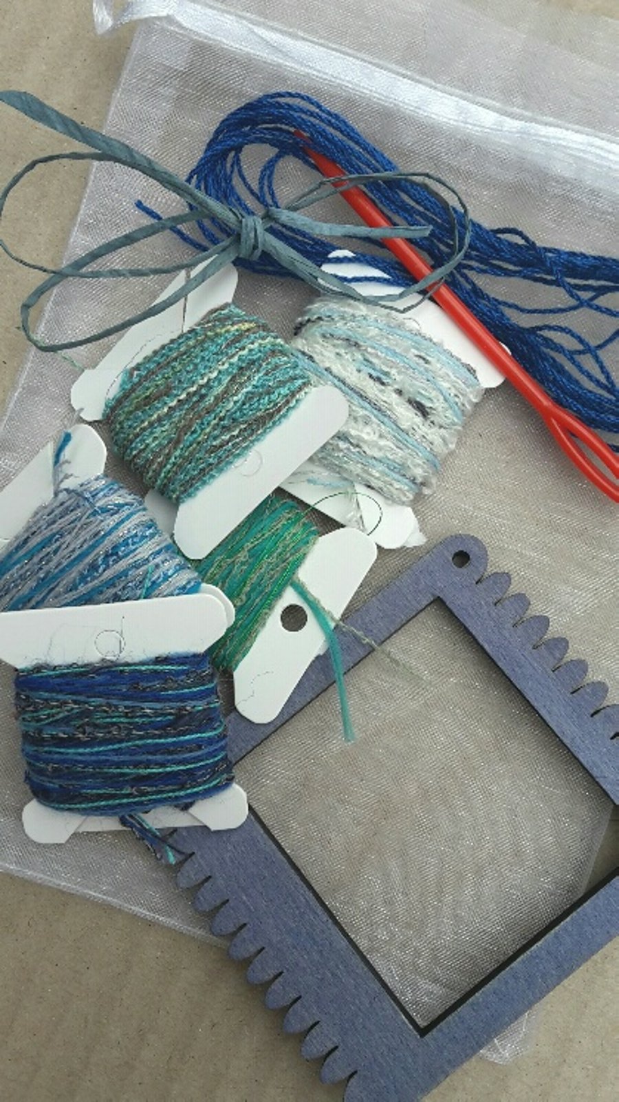 weaving kit - Ocean
