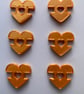 POM-POM Keeper (Button) - Heart with Heart Cutout - Pack of 12 - Image 3